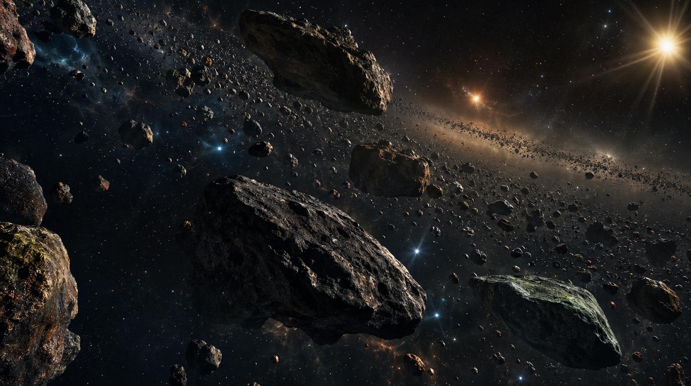 Der Asteroidengürtel und seine spannendsten Objekte