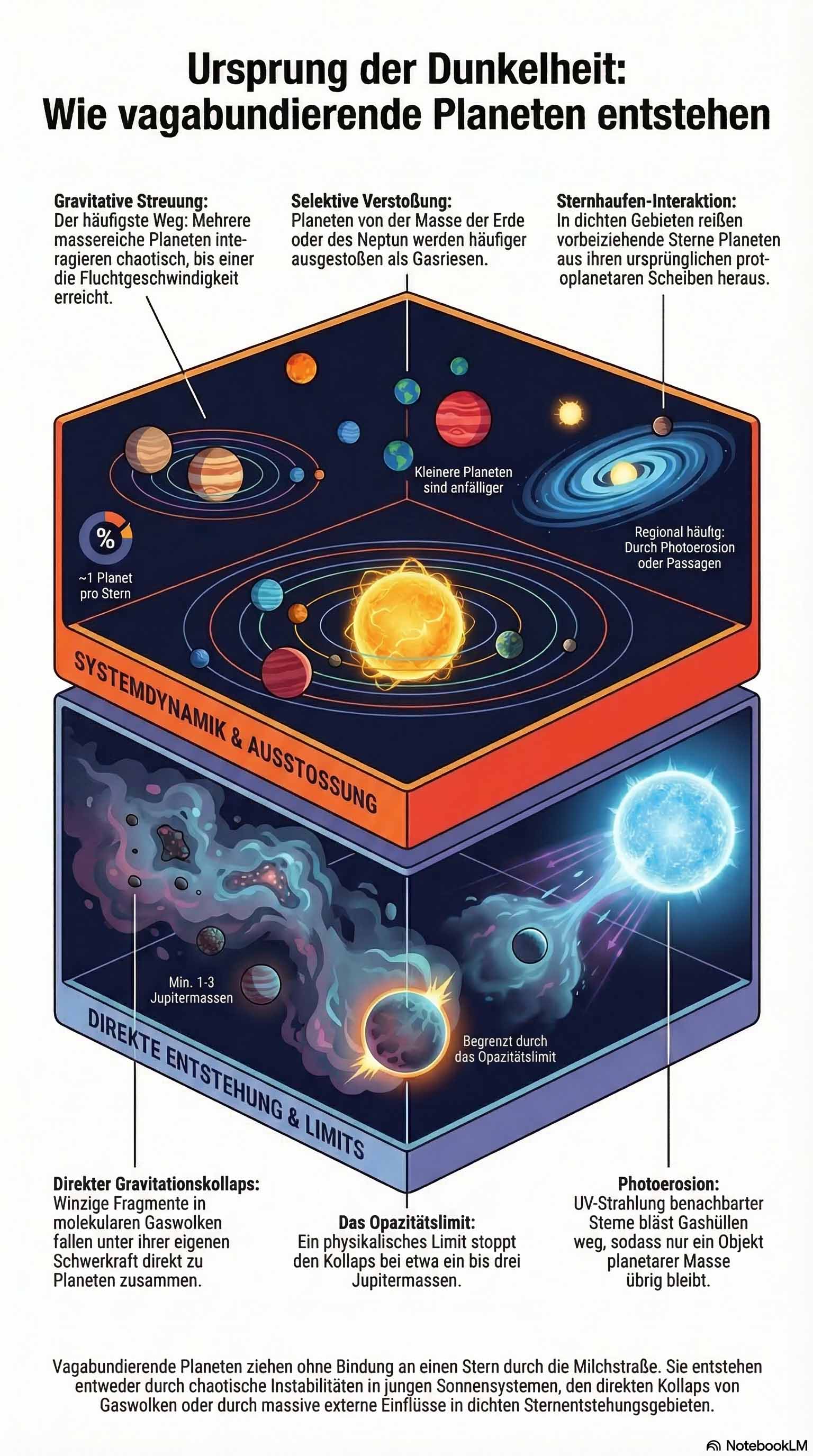 Wie vagabundierende Planeten entstehen Wie vagabundierende Planeten entstehen