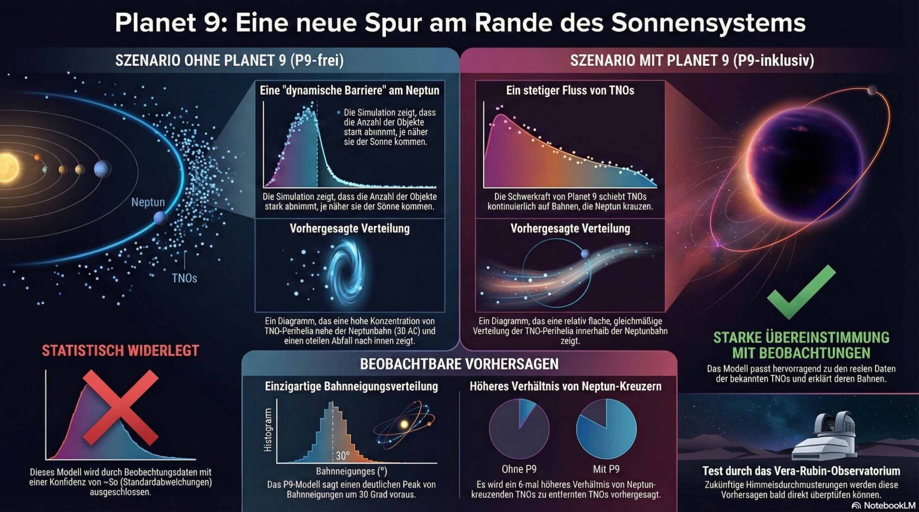 Die Suche nach Planet 9 Infografik