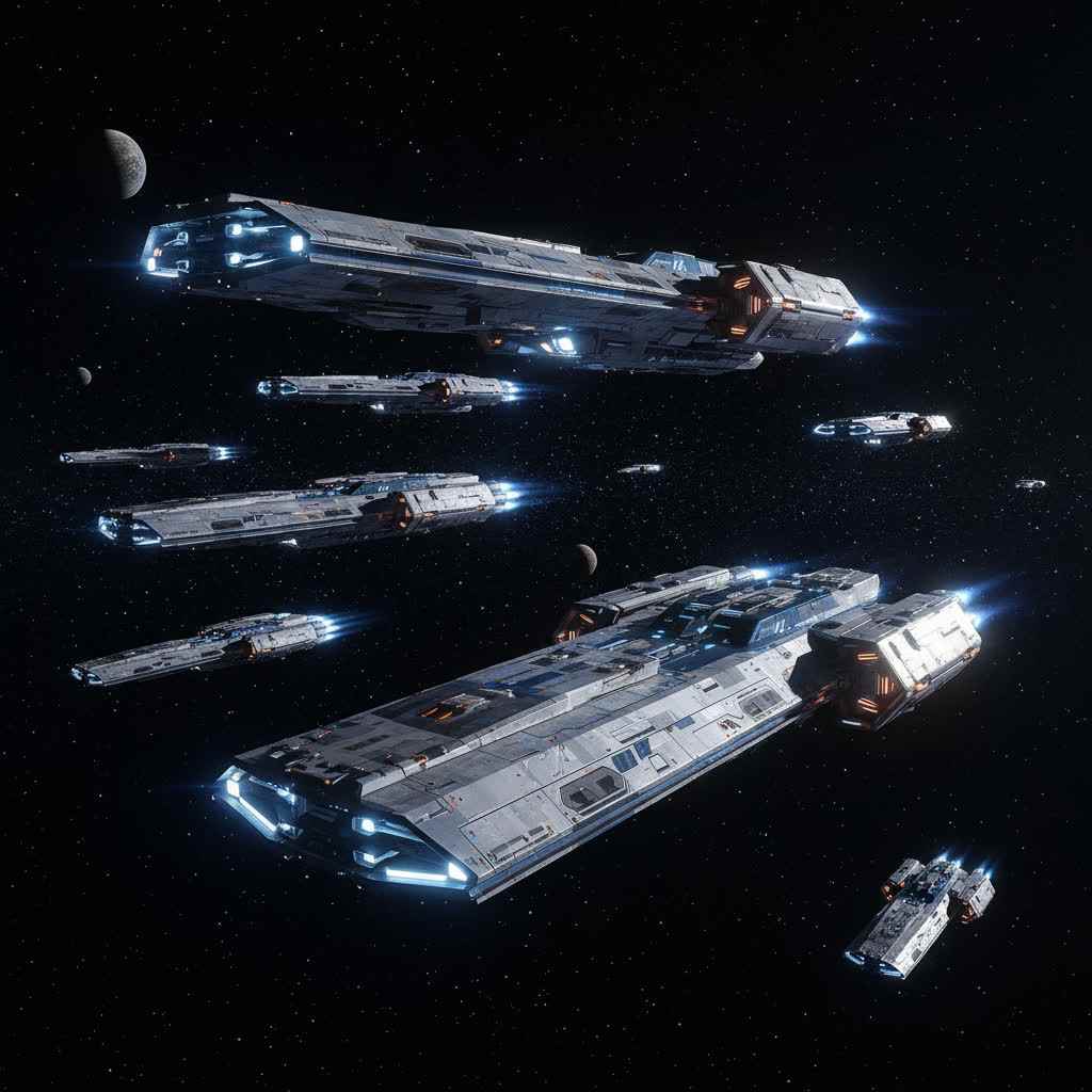 Raumschiff Form im Vergleich: Kugel, Spindel und Scheibe