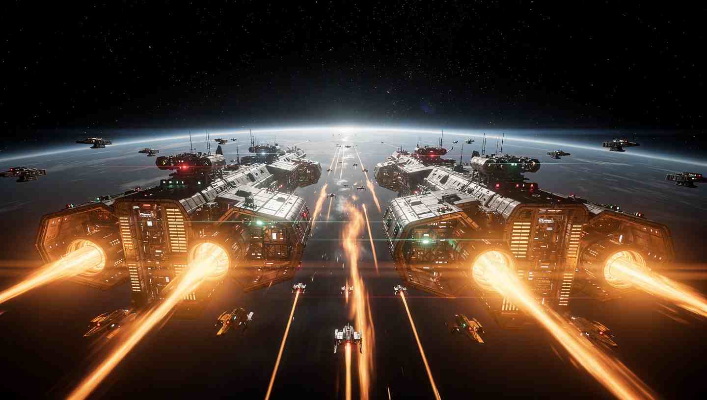 Realistische Weltraumschlachten: Die Wahrheit hinter dem Science-Fiction-Spektakel