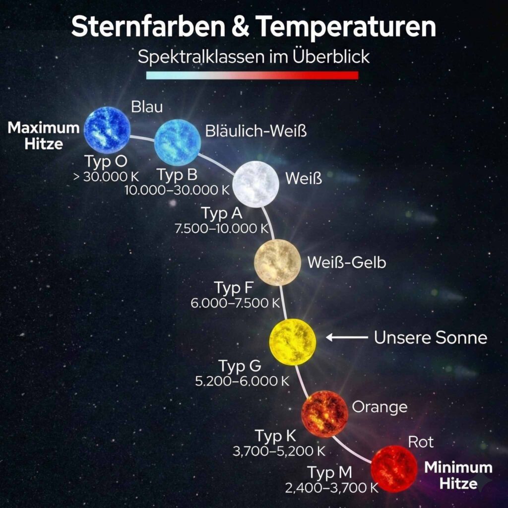 Die Farben der Sterne - und Warum der Himmel nicht so bunt ist, wie er sein könnte 1